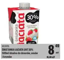 TomiMarkt Mlekpol śmietanka łaciata uht 30% oferta
