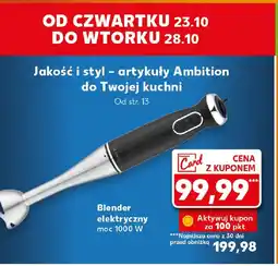 Kaufland Blender elektryczny oferta
