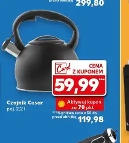 Kaufland Czajnik Cesar oferta