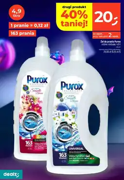 Dealz Żel do prania Purox oferta