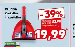 Kaufland Vileda Zmiotka + szufelka oferta