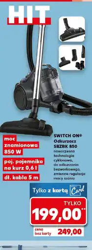 Kaufland Odkurzacz SBZBK 850 oferta