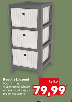 Kaufland Regał z koszami oferta