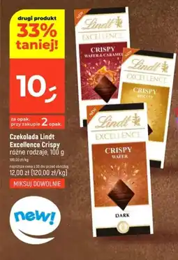 Dealz Czekolada Lindt Excellence Crispy oferta