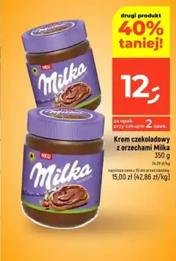 Dealz Krem czekoladowy z orzechami Milka oferta