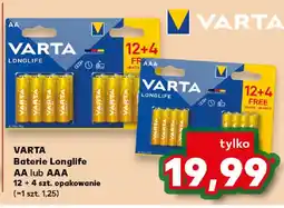 Kaufland VARTA Baterie Longlife oferta