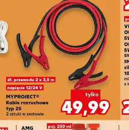Kaufland MYPROJECT® Kable rozruchowe oferta