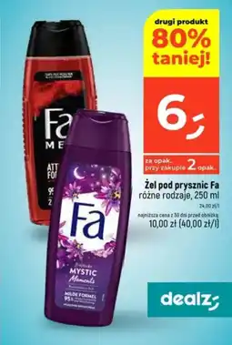 Dealz Żel pod prysznic Fa oferta