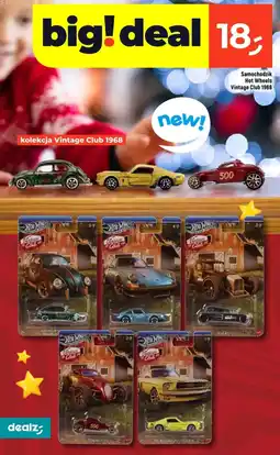 Dealz Samochodzik Hot Wheels Vintage Club 1968 oferta