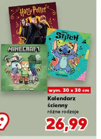Kaufland Kalendarz ścienny oferta