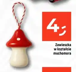 Dealz Zawieszka w kształcie muchomora oferta