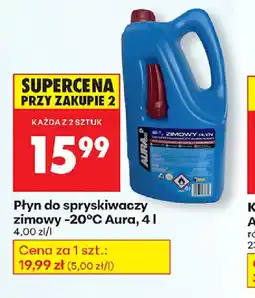 Biedronka Płyn do spryskiwaczy zimowy oferta