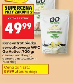 Biedronka Koncentrat białka serwatkowego WPC Go Active oferta