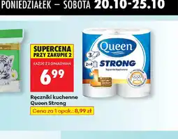 Biedronka Ręczniki kuchenne Queen Strong oferta