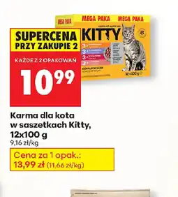 Biedronka Karma dla kota w saszetkach Kitty oferta
