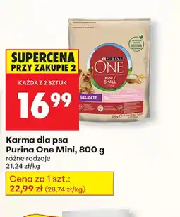 Biedronka Karma dla psa Purina One Mini oferta