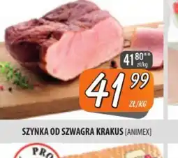 Społem Szczecin Szynka od Szwagra Krakus [Animex] oferta