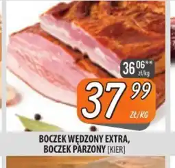 Społem Szczecin BOCZEK WEDZONY EXTRA, BOCZEK PARZONY oferta