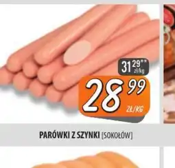 Społem Szczecin PAROWKI Z SZYNKI oferta