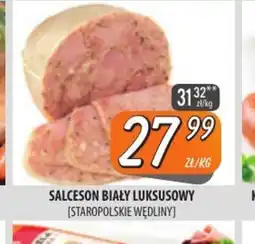 Społem Szczecin Salceson Biały Luksusowy oferta