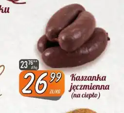 Społem Szczecin Kaszanka jęczmienna oferta