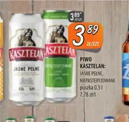 Społem Szczecin PIWO KASZTELAN oferta