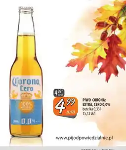 Społem Szczecin Piwo Corona oferta