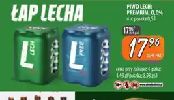 Społem Szczecin Piwo Lech oferta