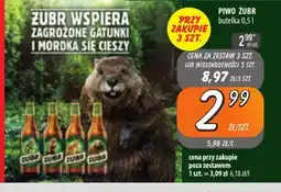Społem Szczecin PIWO ZUBR oferta