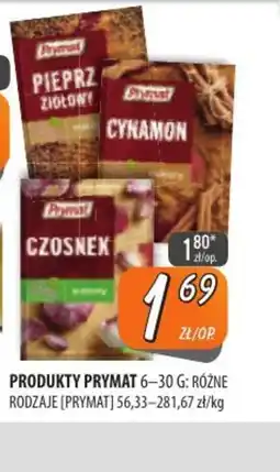 Społem Szczecin PRODUKTY PRYMAT oferta