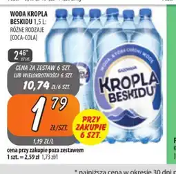 Społem Szczecin Woda Kropla Beskidu oferta