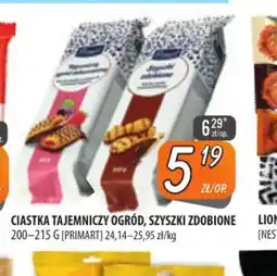 Społem Szczecin Ciastka Tajemniczy Ogród oferta