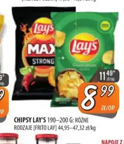 Społem Szczecin CHIPSY LAY'S oferta