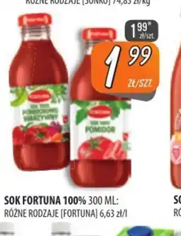 Społem Szczecin Sok Fortuna oferta