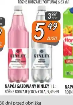 Społem Szczecin Napój Gazowany Kinley oferta
