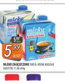 Społem Szczecin MLEKO ZAGESZCZONE oferta