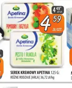 Społem Szczecin Serek kremowy Apetina oferta