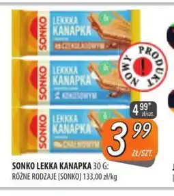 Społem Szczecin SONKO LEKKA KANAPKA oferta