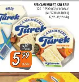 Społem Szczecin Ser Camembert, Ser Brie oferta