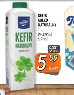 Społem Szczecin KEFIR MILKO NATURALNY oferta