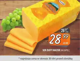 Społem Szczecin Ser Złoty Mazur oferta