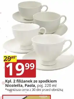Prymus-AGD Kpl. 2 filiżanek ze spodkiem oferta