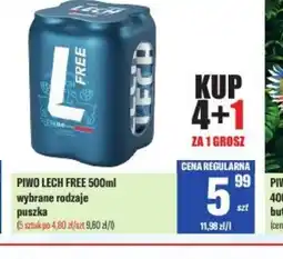 TomiMarkt PIWO LECH FREE oferta