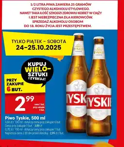 Twój Market Piwo Tyskie oferta