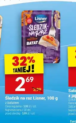 Twój Market Sledzik na raz Lisner oferta