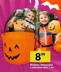 Twój Market Wiaderko dekoracyjne z nadrukiem dyni oferta