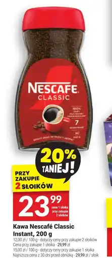 Twój Market Kawa Nescafe Classic oferta