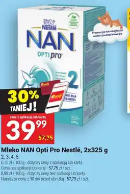 Twój Market Mleko NAN Opti Pro Nestlé oferta