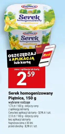 Twój Market Serek homogenizowany oferta