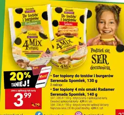 Twój Market Ser topiony 4 mix smaki Radamer oferta